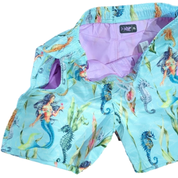 Swimsuit Psycho Tuna  Summer Swim Trunks Board Shorts swimming suit - Picture 6 of 10